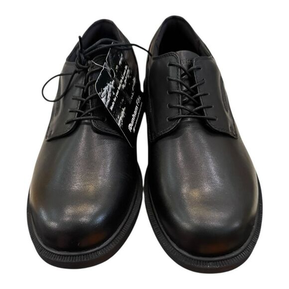 New Dunham Burlington Men\'s Black Leather Lace Shoes 8 4E main image 5